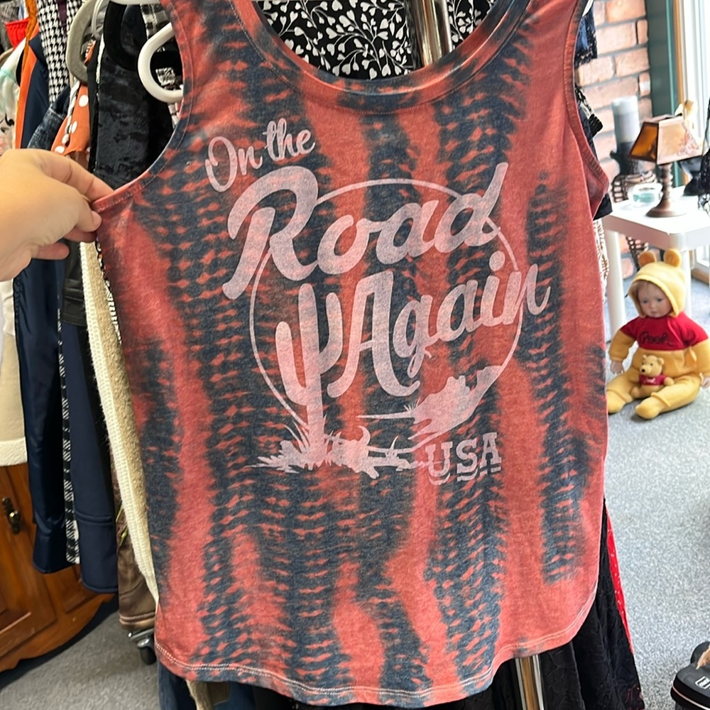 Maurice Tie Dye USA Tank PTP 17